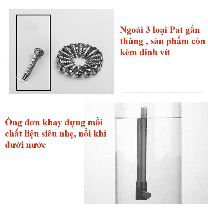 Bộ 3 Pat Linnhue Gắn Thùng câu cá cao cấp