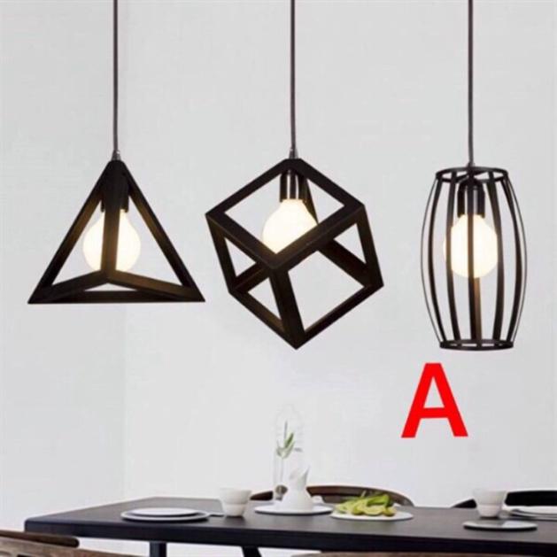 Đèn thả sắt DT