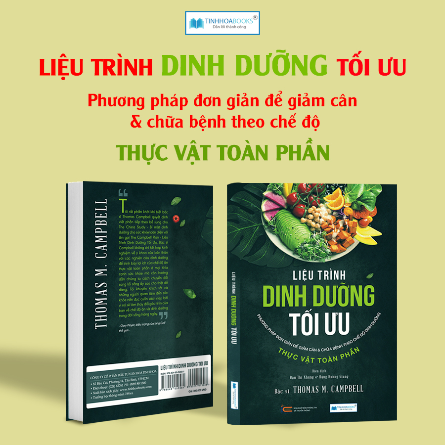 Combo Sách Liệu trình dinh dưỡng tối ưu + Bí quyết ngăn ngừa và chữa khỏi bệnh động mạch vành