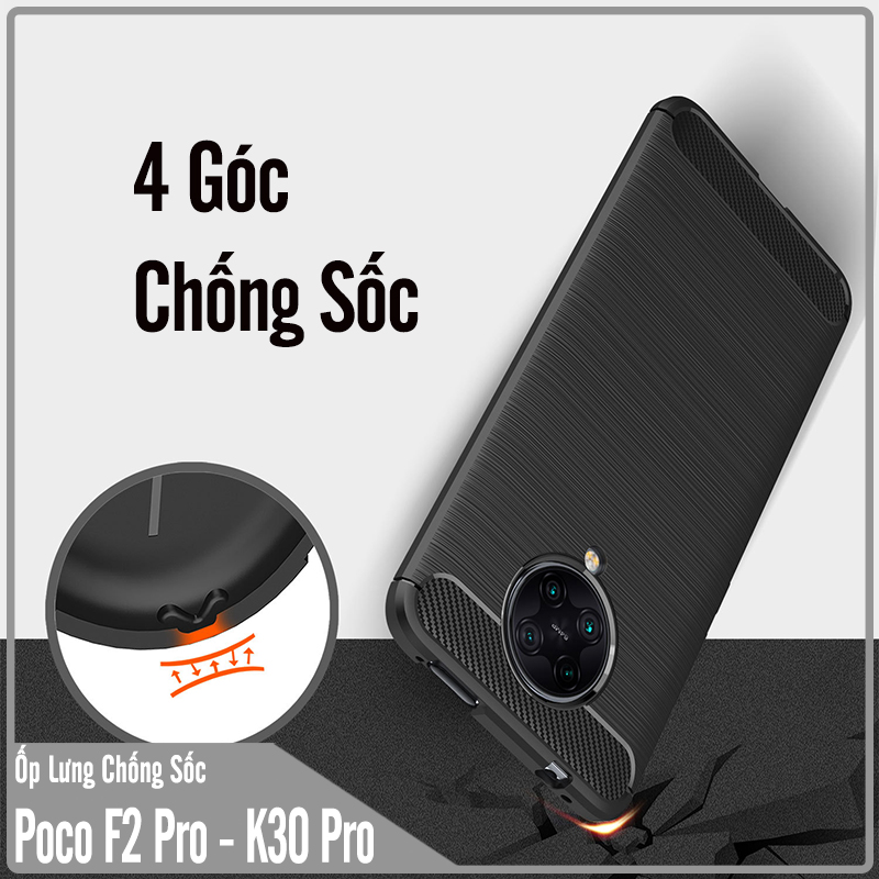 Ốp lưng cho Poco F2 Pro - Redmi K30 Pro - K30 Ultra Chống sốc - Rugged Armor