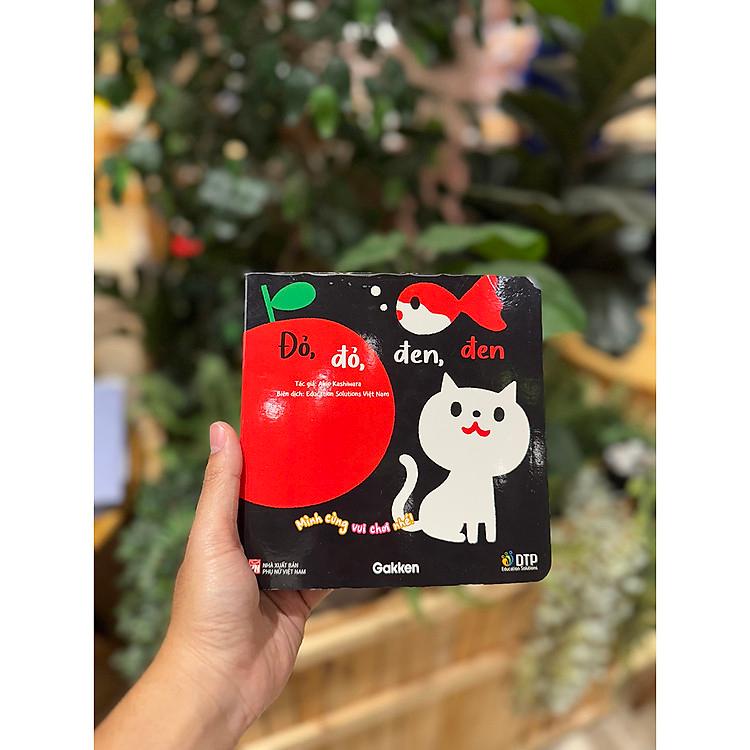 Sách Đỏ, đỏ, đen, đen - Mình cùng vui chơi nhé!