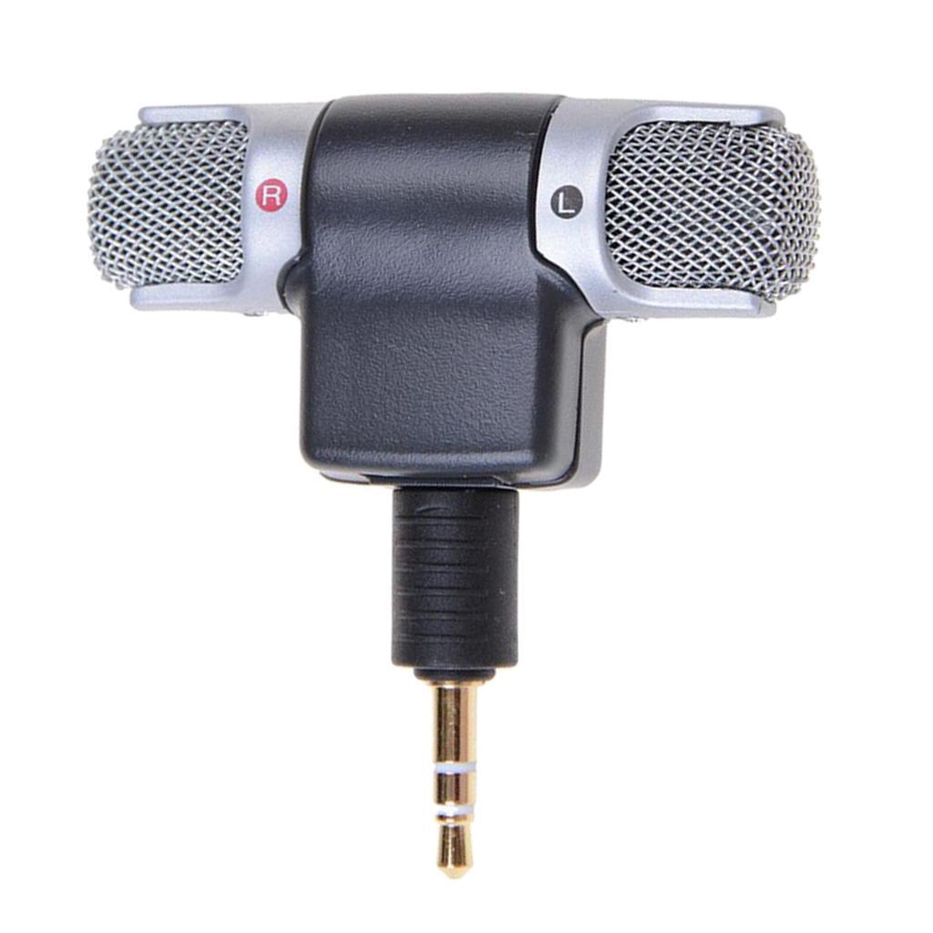 Mini 3.5mm Stereo Microphone Electret Condenser Microphone for Mobile Phone
