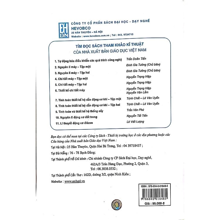 Sách - Nguyên Lí Máy, Tập 1