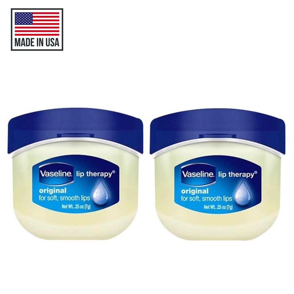 Combo 2 Son Dưỡng Môi Hồng Xinh Vaseline Lip