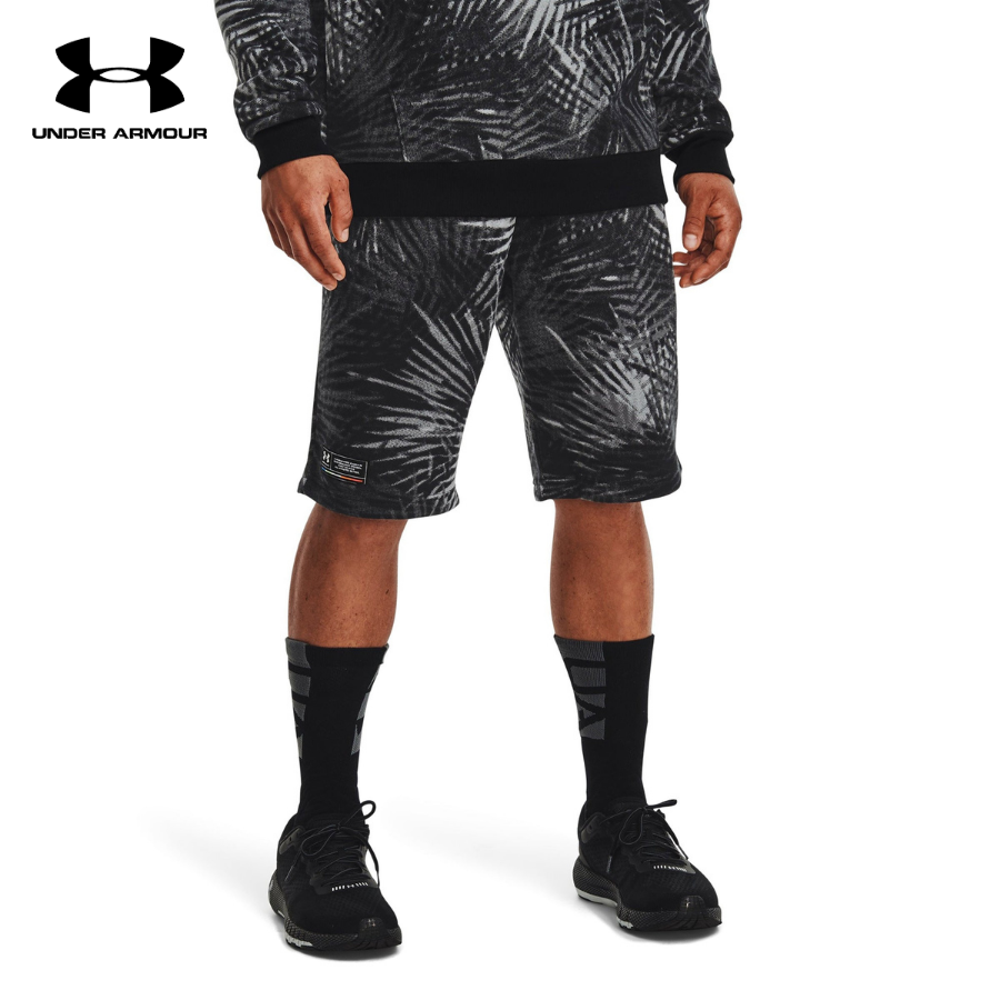 Quần ngắn thể thao nam Under Armour TRAIN - SPORTSTYLE RIVAL FLEECE - 1370348-001