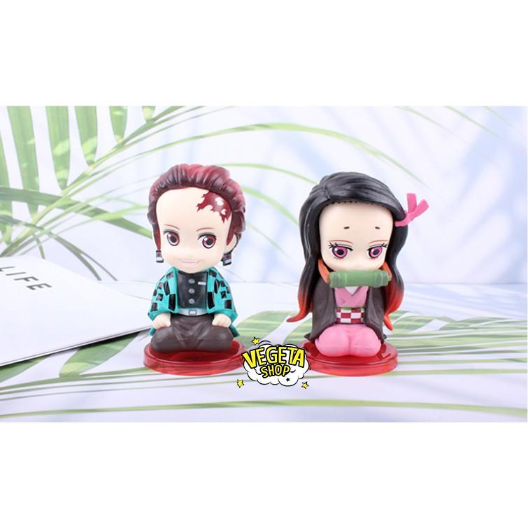 Mô hình Kimetsu No Yaiba - Mô hình thanh gươm diệt quỷ - WCF - Inosuke Giyuu Tanjirou Nezuko Zenitsu Sakonji - Cao 8cm