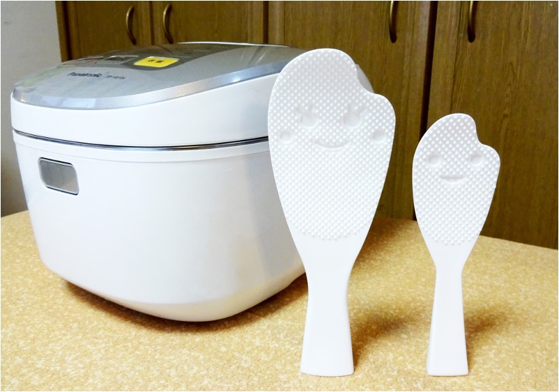 Bộ 2 chiếc muôi xới cơm YAMADA 19.5cm & 15.8cm chống dính, kháng khuẩn - nội địa Nhật Bản