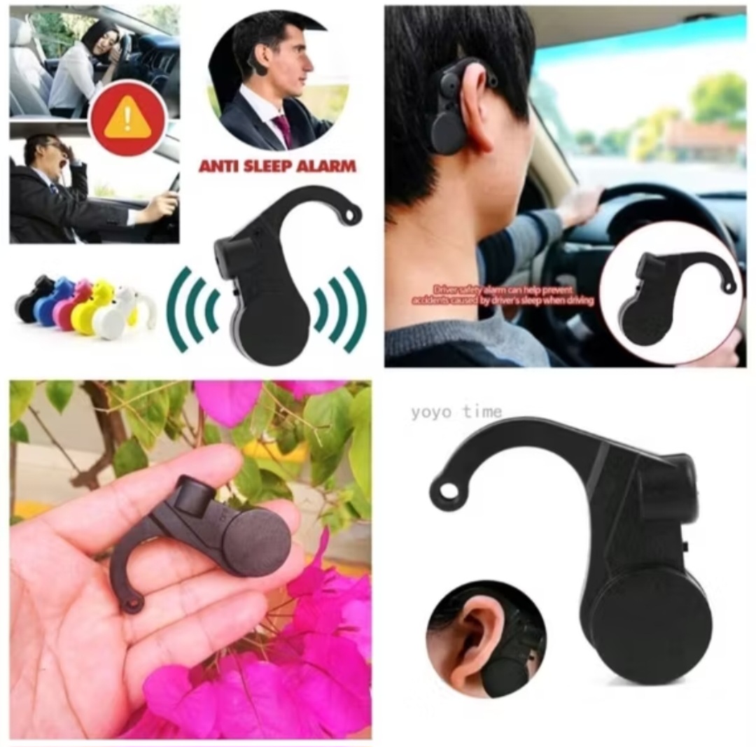 1 CÁI THIẾT BỊ ĐEO TAI BÁO ĐỘNG CHỐNG NGỦ GẬT LÁI XE LÀM VIỆC AN TOÀN