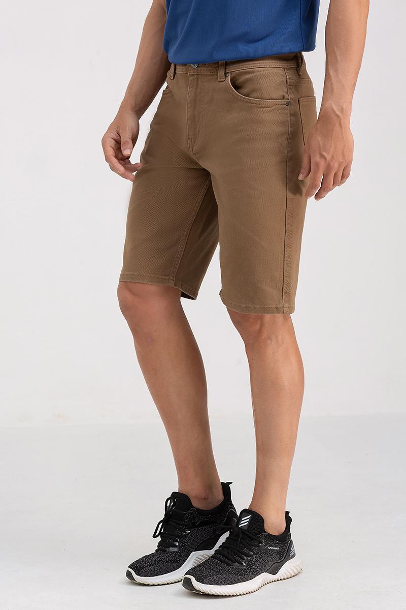 Quần short jeans nam form vừa SP22SS01-JN - RED