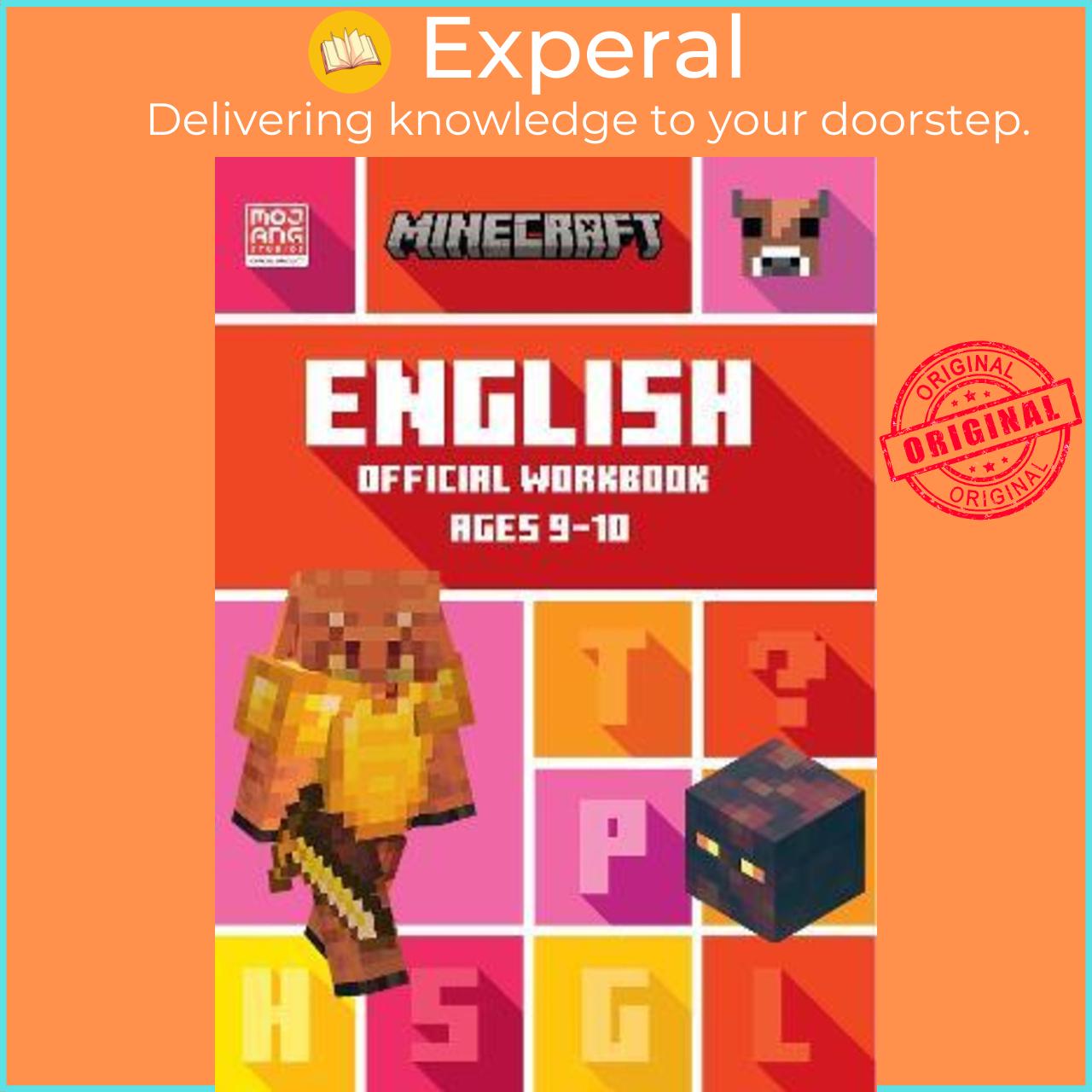 Sách - Minecraft English Ages 9-10 : Official Workbook by Collins KS2 (UK edition, paperback)