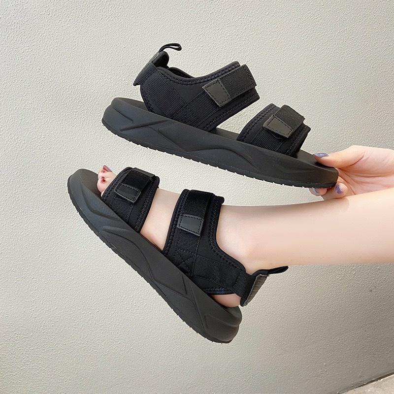 (2 Màu) Sandal nữ thời trang 2 quai đế cao 3cm Conichiii.b110