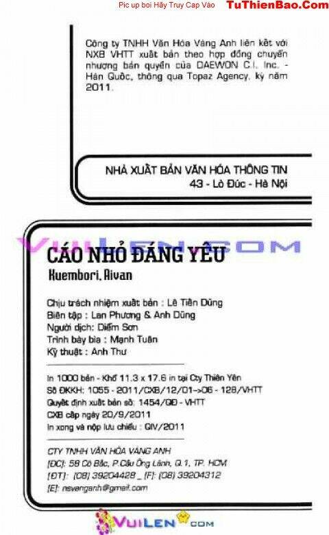 cáo nhỏ đáng yêu chapter 4 2