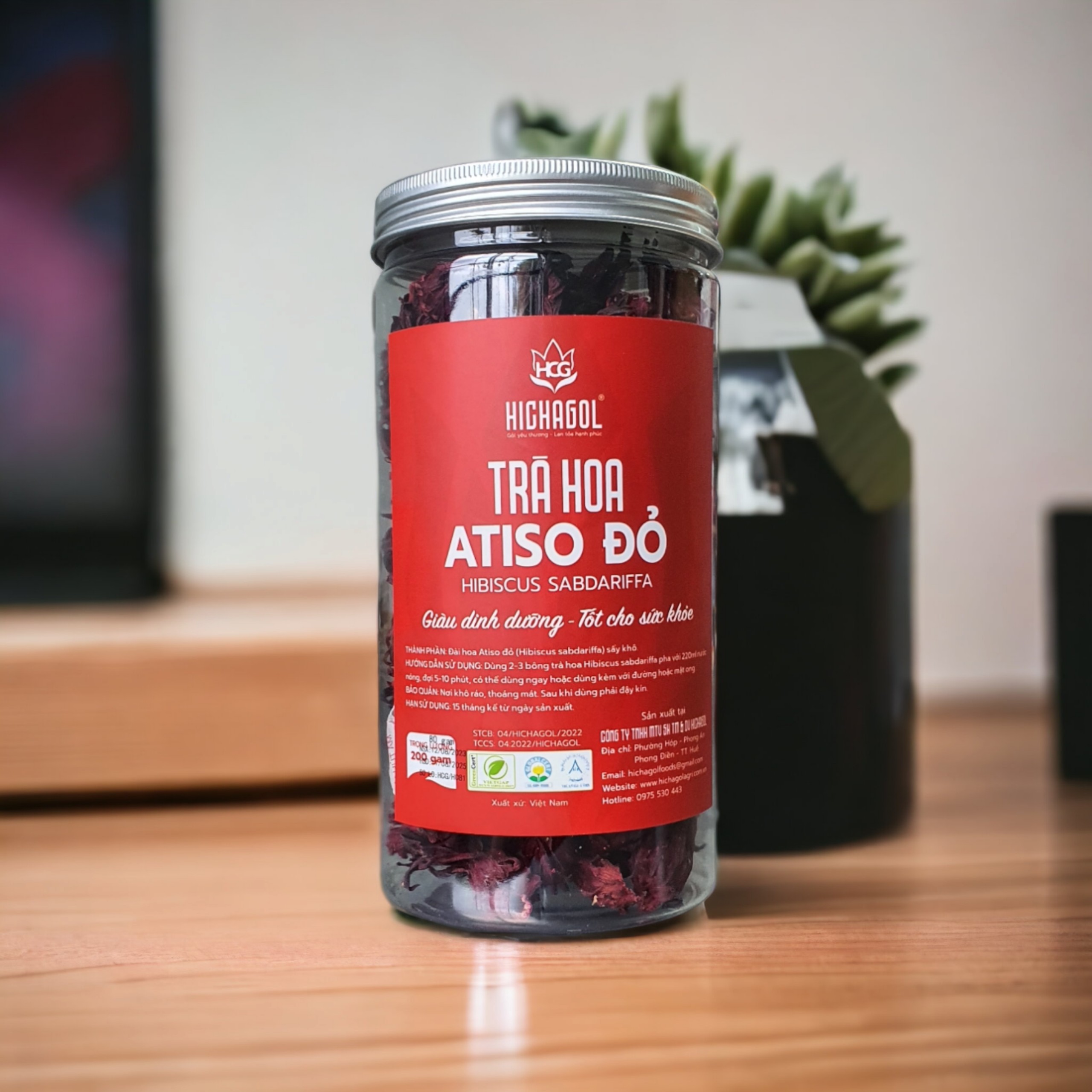 Trà hoa Atiso đỏ - Bổ sung Vitamin C, tăng sức đề kháng, đẹp da và mát gan...