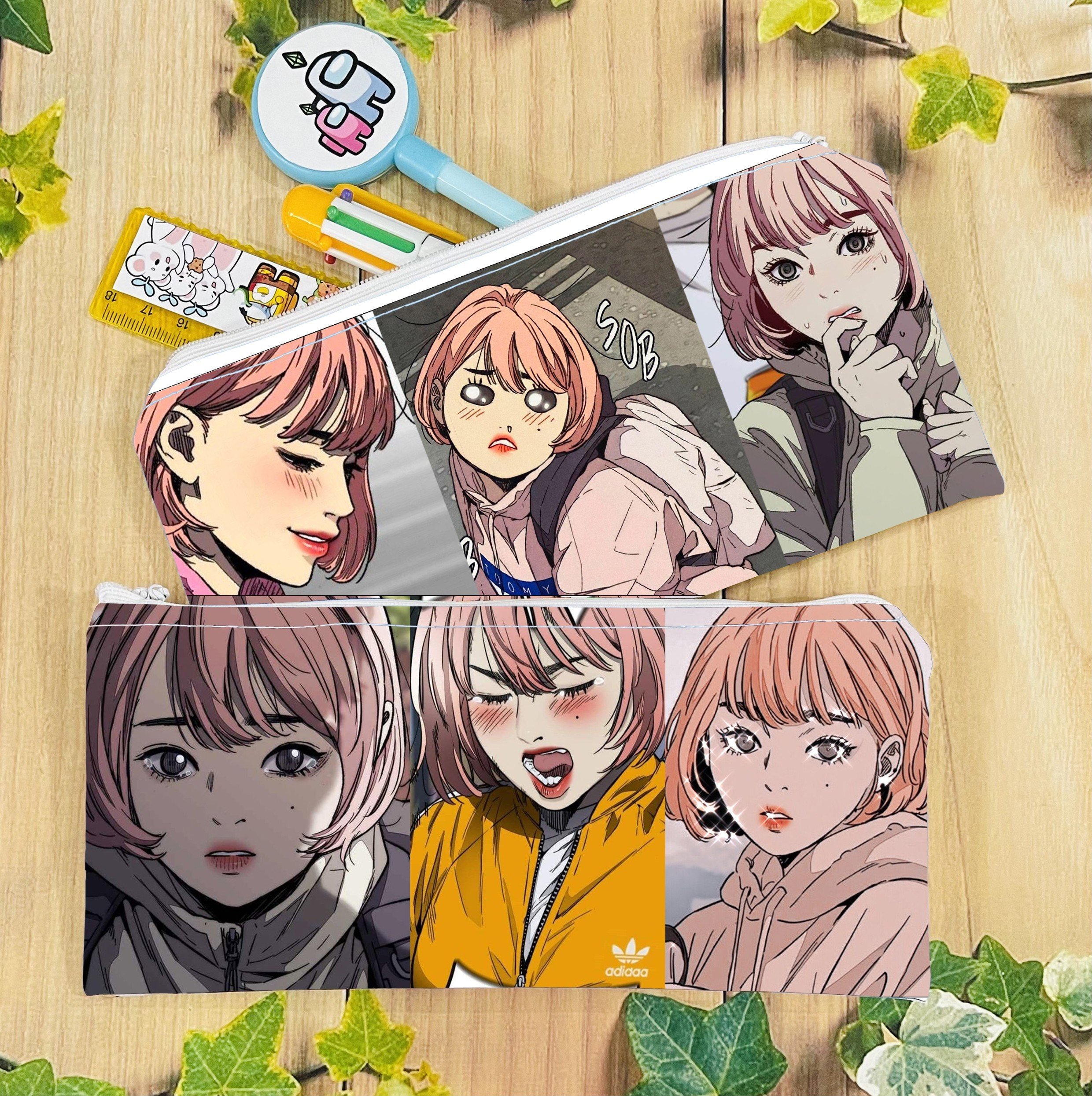 Hộp bút owen knight bl /ví bút  bóp viết anime owen knight