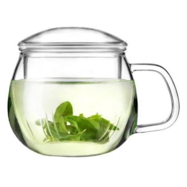 Cốc pha trà thủy tinh có lõi lọc CLL02 300ml