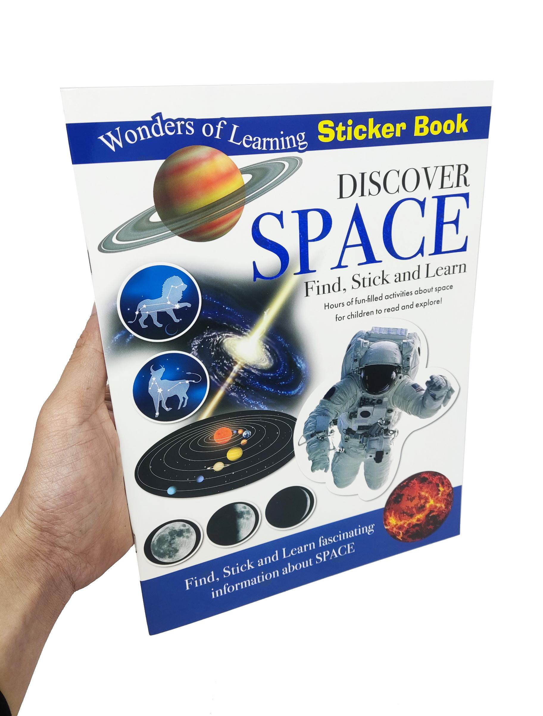 Wonders Of Learning - Sticker Book - Discover Space