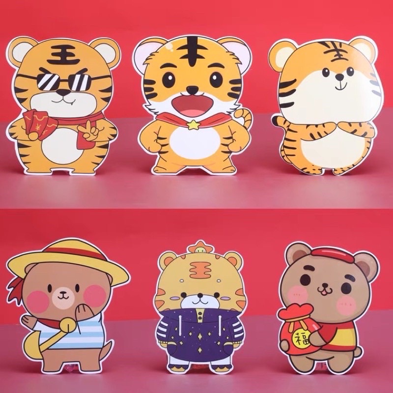 Bao Lì Xì Chibi Lì Xì Hoạt Hình Tết Nhâm Dần 2022 Mới Cao Cấp Đẹp Độc Lạ