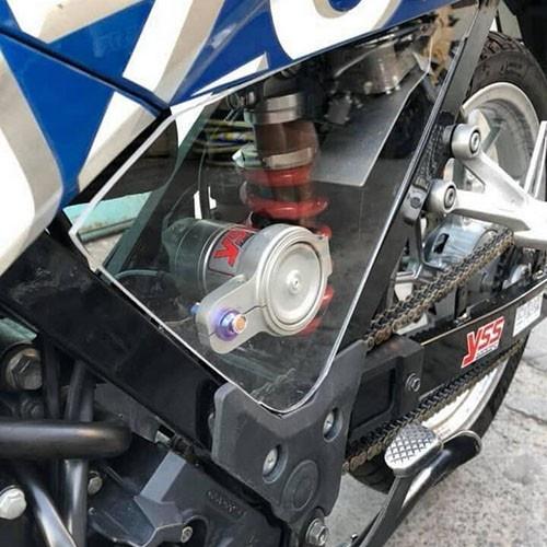 Ốp sườn mica trong suốt cho Raider,