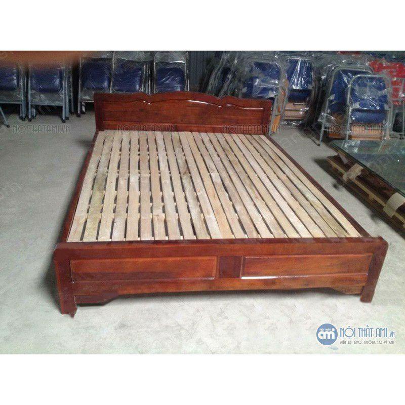 giường gỗ tự nhiên