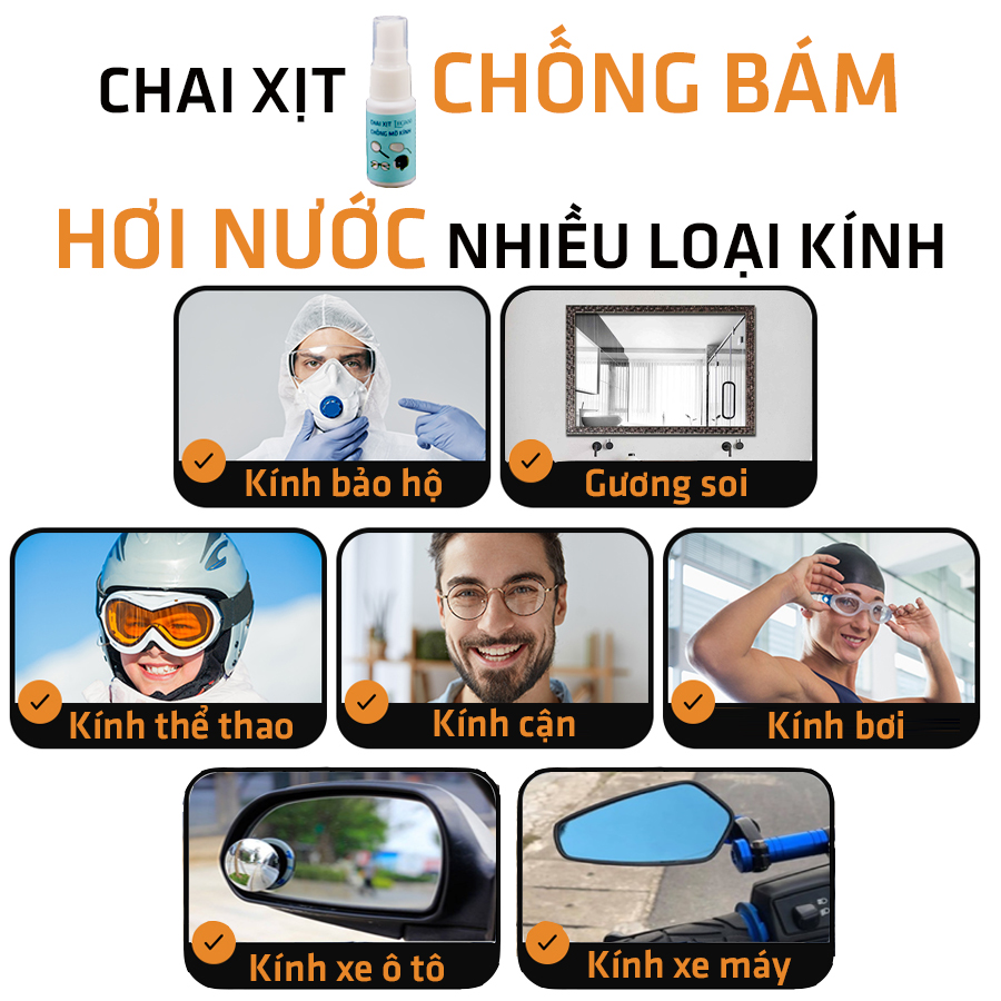 Combo kính bơi cận 0-8 độ, mũ bơi, chai xịt chống bám hơi nước, nút bịt tai, kẹp mũi đi bơi, đi biển Legaxi