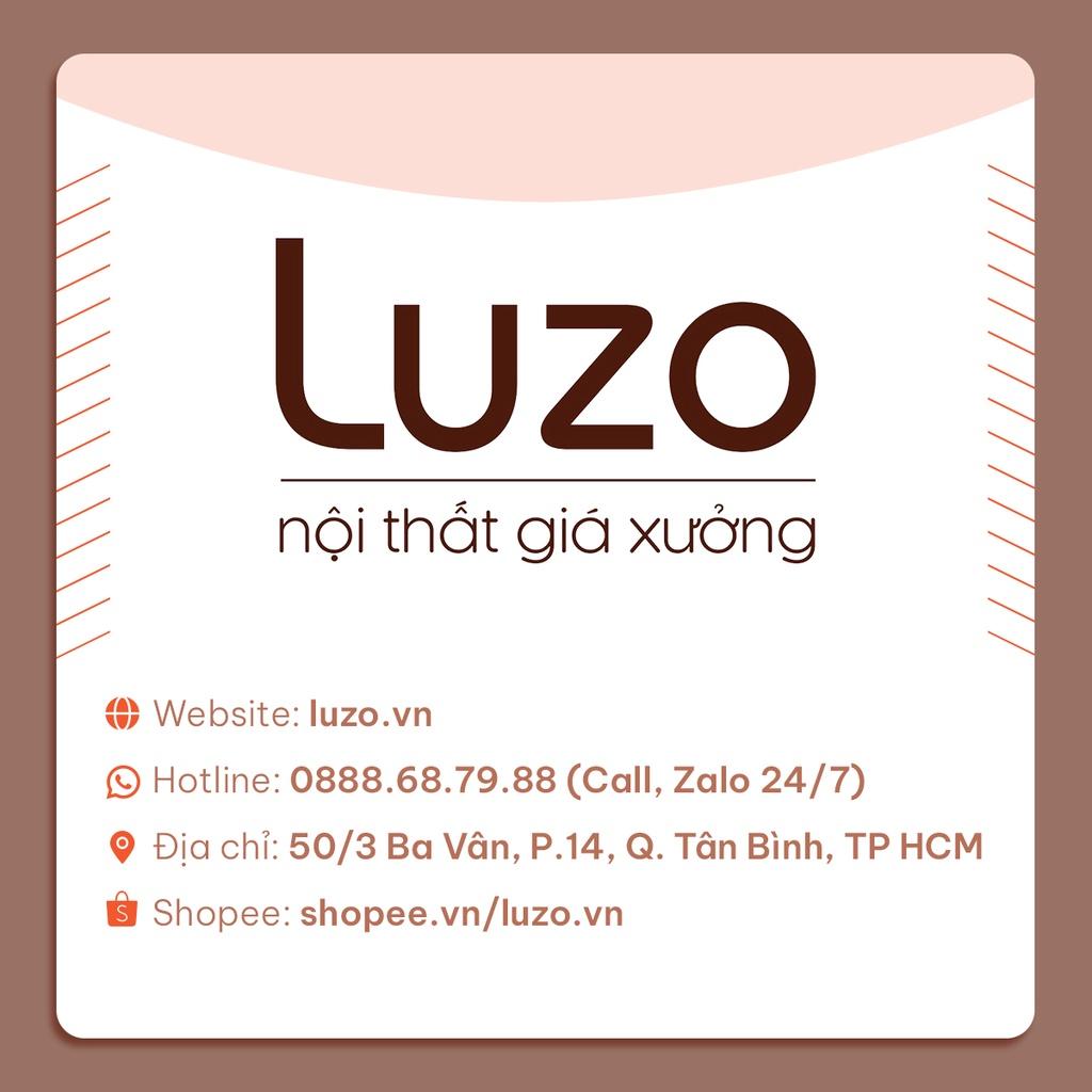 Bàn trang điểm treo tường gỗ MDF nhập khẩu Malaysia phong cách Hàn Quốc BTD TT1 - Luzo Home