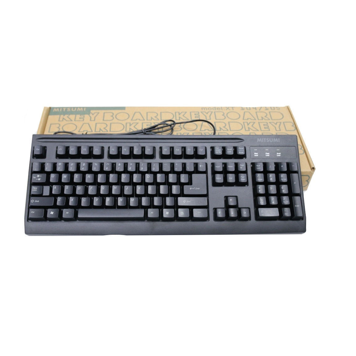 Bàn Phím Keyboard Mitsumi PS2 - Hàng Chính Hãng