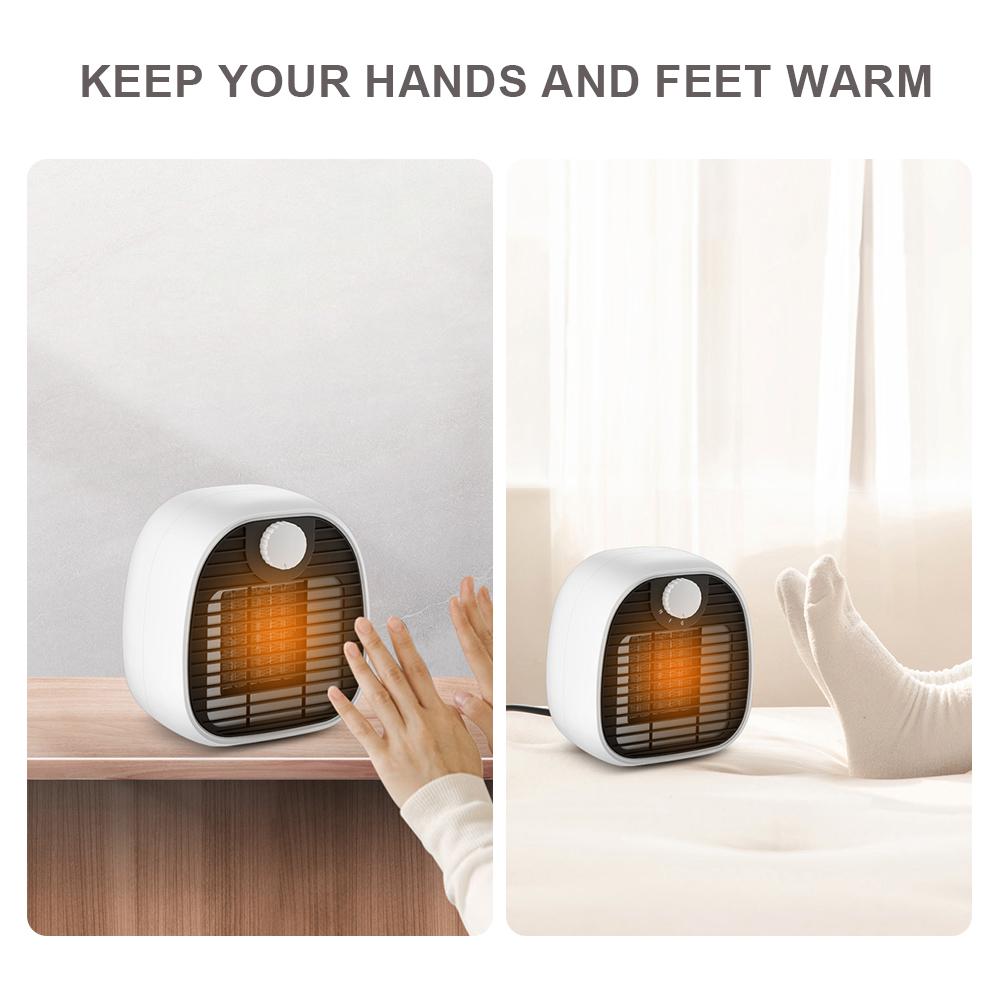 Máy Sưởi Không Gian Di Động Hiệu Quả 1000W Bằng Gốm Ptc