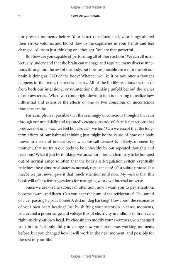 Evolve Your Brain: The Science Of Changing Your Mind