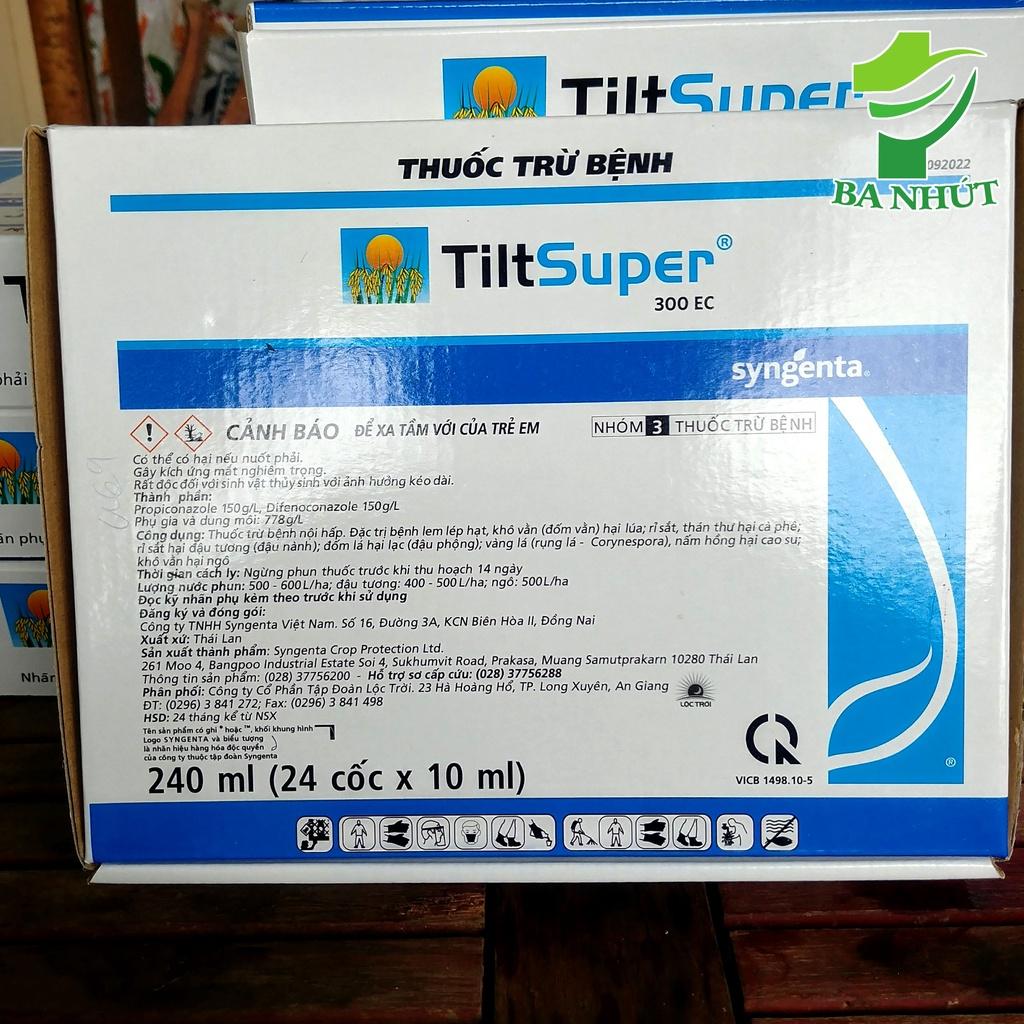 TILT SUPER 300EC Đặc Trừ Phấn Trắng, Đốm Lá, Rỉ Sắt Cho Cây Trồng - 10ml