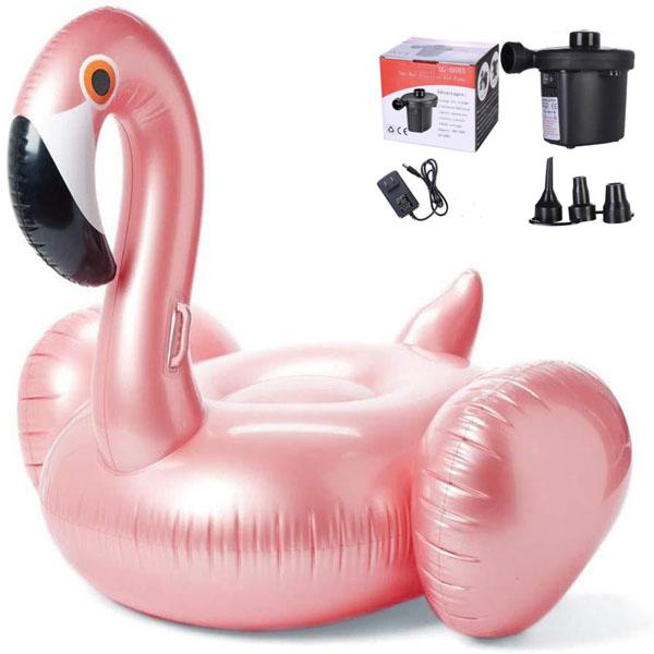 Phao Bơm Hơi Chụp Ảnh Studio Chim Hồng Hạc Beauty Flamingo size lớn (150x150x90cm) - Skylife