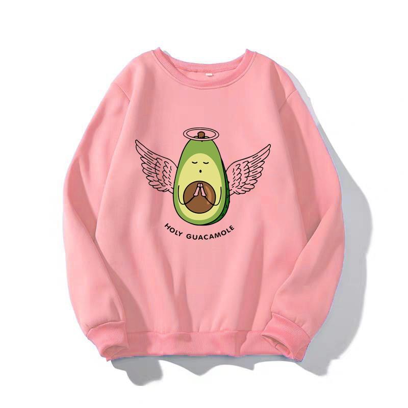 ÁO SWEATER NAM NỮ IN QUẢ BƠ THIÊN THẦN