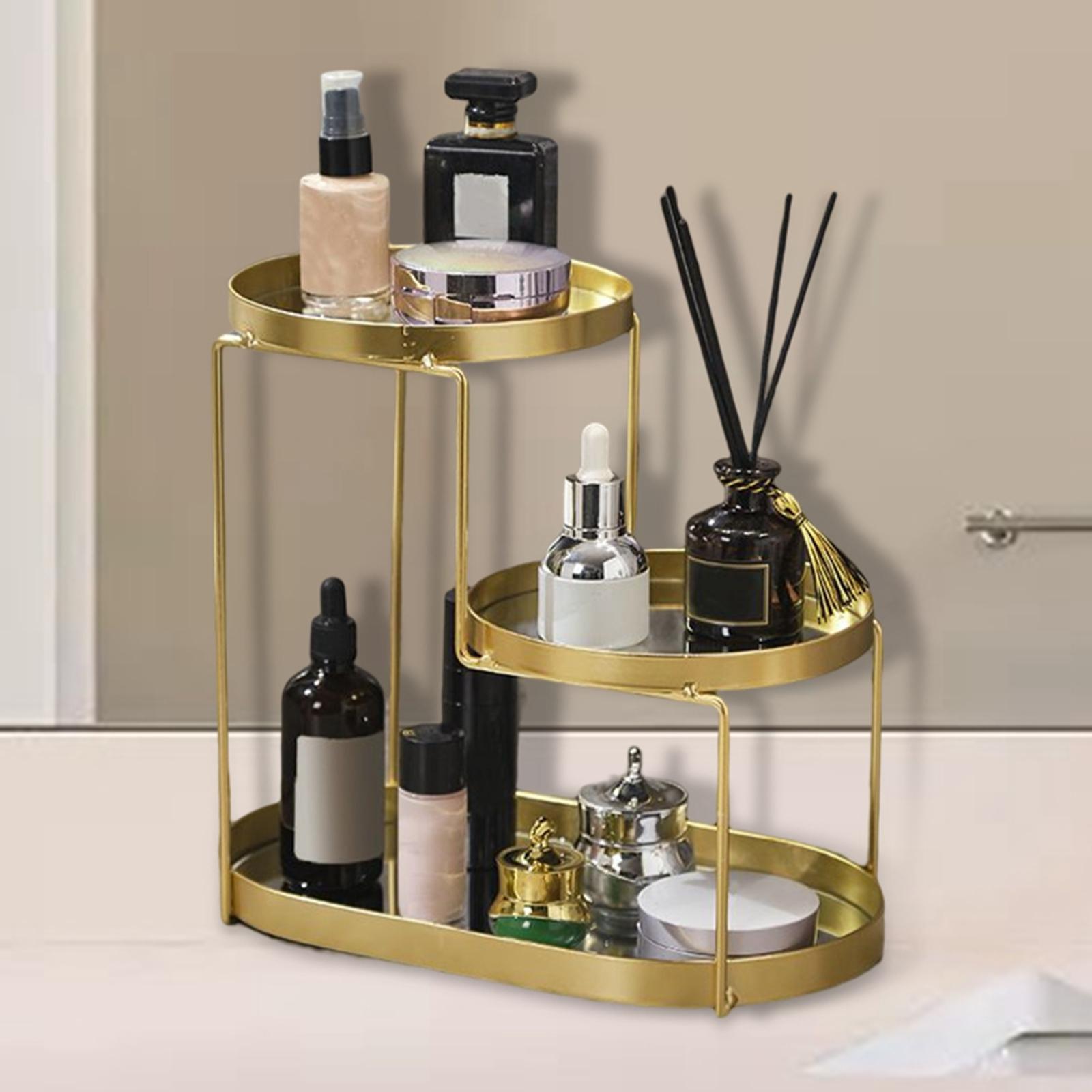 Bathroom Cosmetic Tray  Vanity Organizer for Bathroom Decor