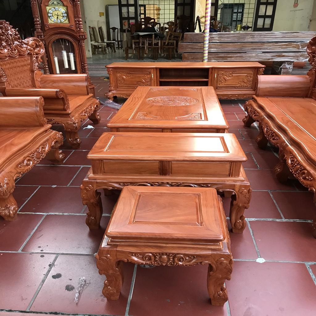 Bộ Bàn Ghế Hoàng Gia Gỗ Gõ Đỏ