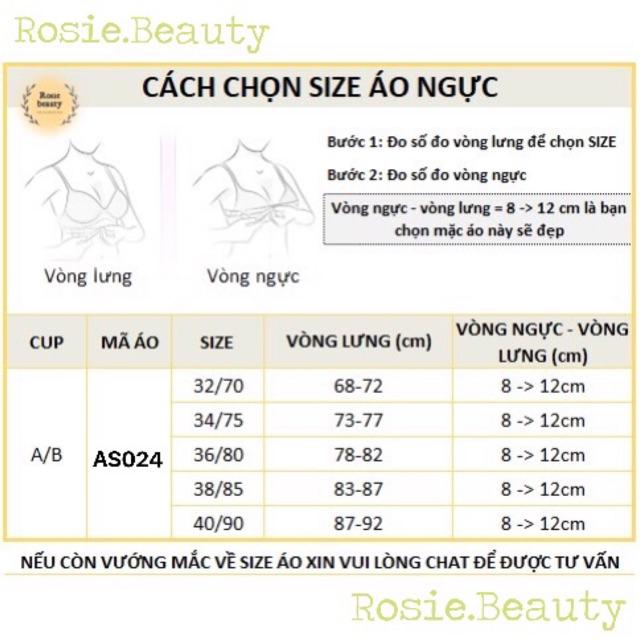 ÁO LÓT NỮ KHÔNG GỌNG ĐÚC SU NÂNG NGỰC A/S024