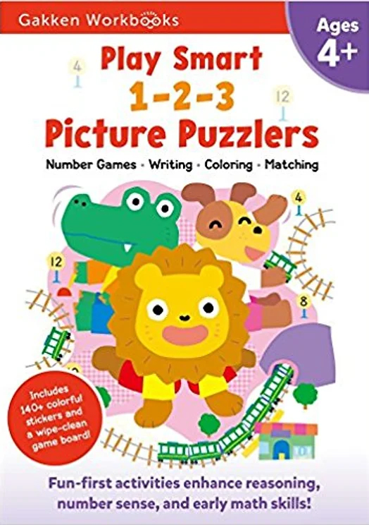 Play Smart 1-2-3 Picture Puzzlers 4+