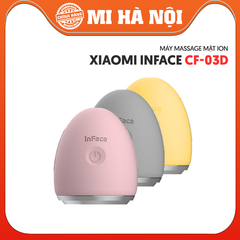 Máy Làm Sạch Chăm Sóc Dưỡng Da Chuyên Sâu Và Thẩm Thấu Ion inFace CF-03D-3 Chế Độ Chăm Sóc Da- Bản quốc tế- hàng chính hãng