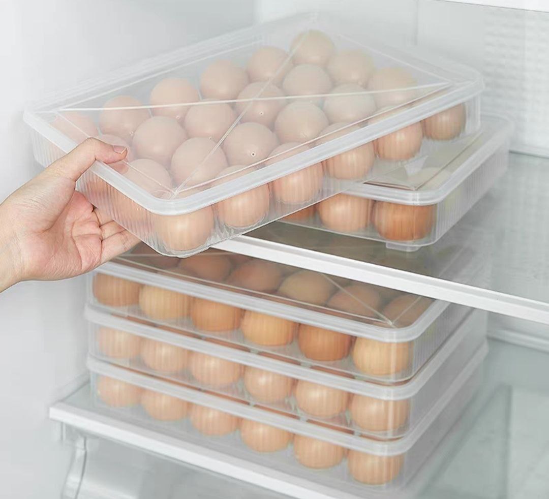 Khay đựng trứng có nắp đậy 24 quả