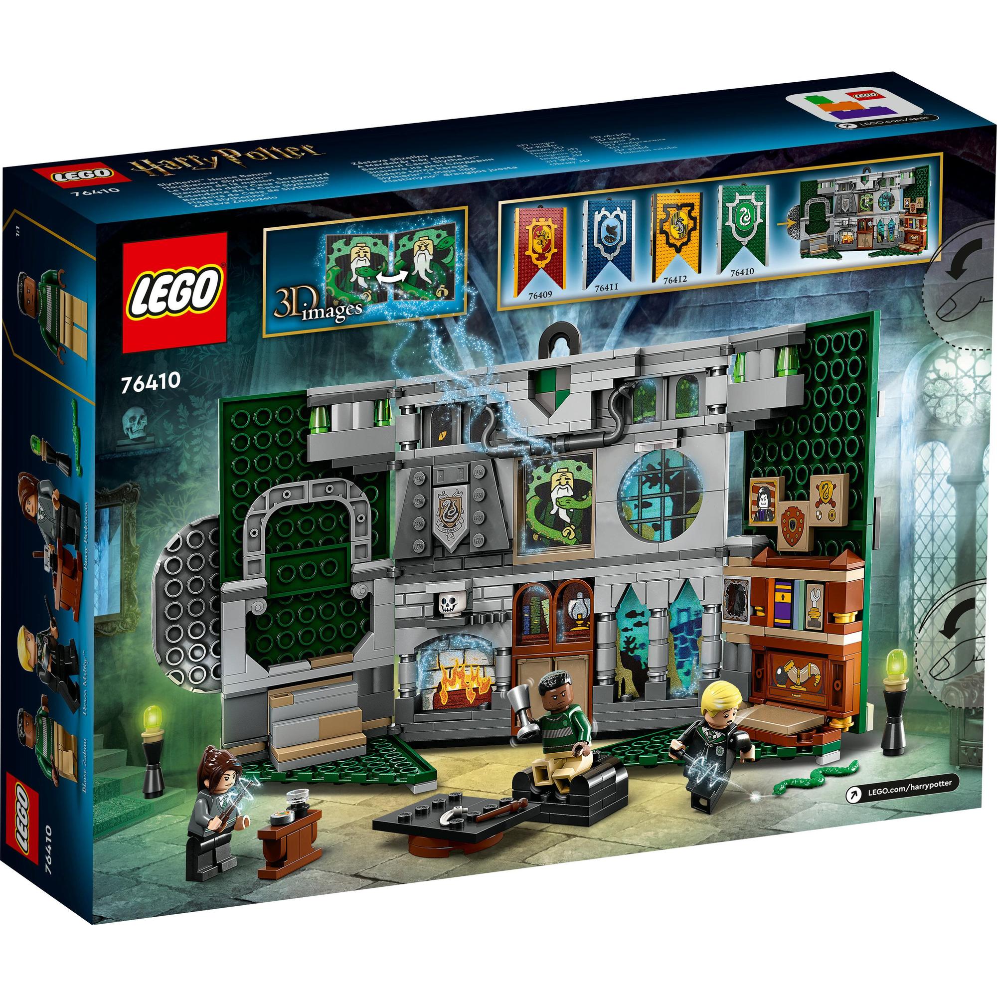 LEGO HARRY POTTER 76410 Bộ cờ Nhà Nhà Slytherin (349 chi tiết)