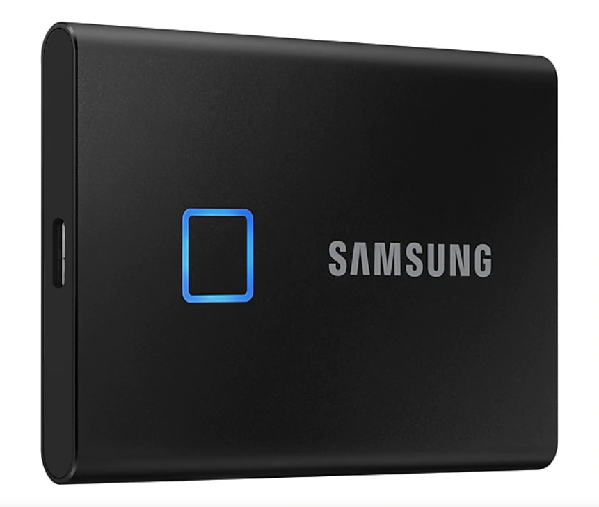 Ổ Cứng Di Động Samsung Portable SSD T7 Touch 2TB MU-PC2T0 - Hàng Chính Hãng