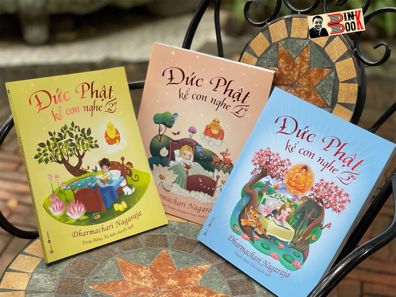 ĐỨC PHẬT KỂ CON NGHE 1, 2, 3 - Dharmachari Nagaraja - Thái Hà Books