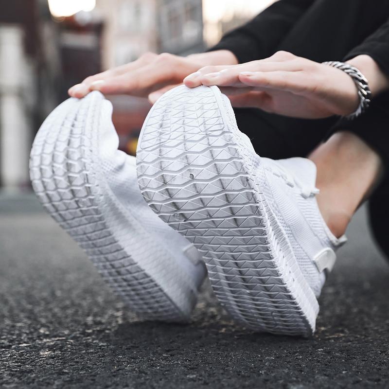 Thời trang dành cho nam giới Giày thể thao lưới Giày thường Giày nam có quai hậu Giày nhẹ lưu hóa Giày đi bộ Giày thể thao Zapatillas Hombre