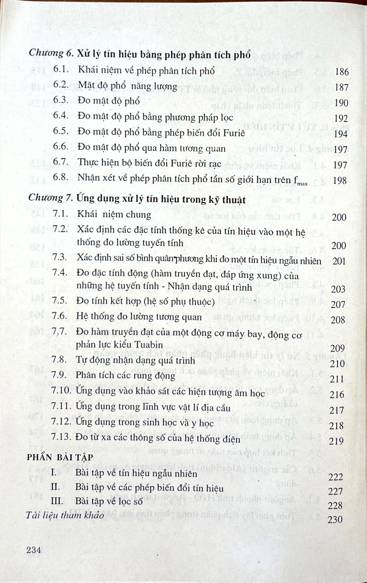 Xư lí tín hiệu số và ứng dụng
