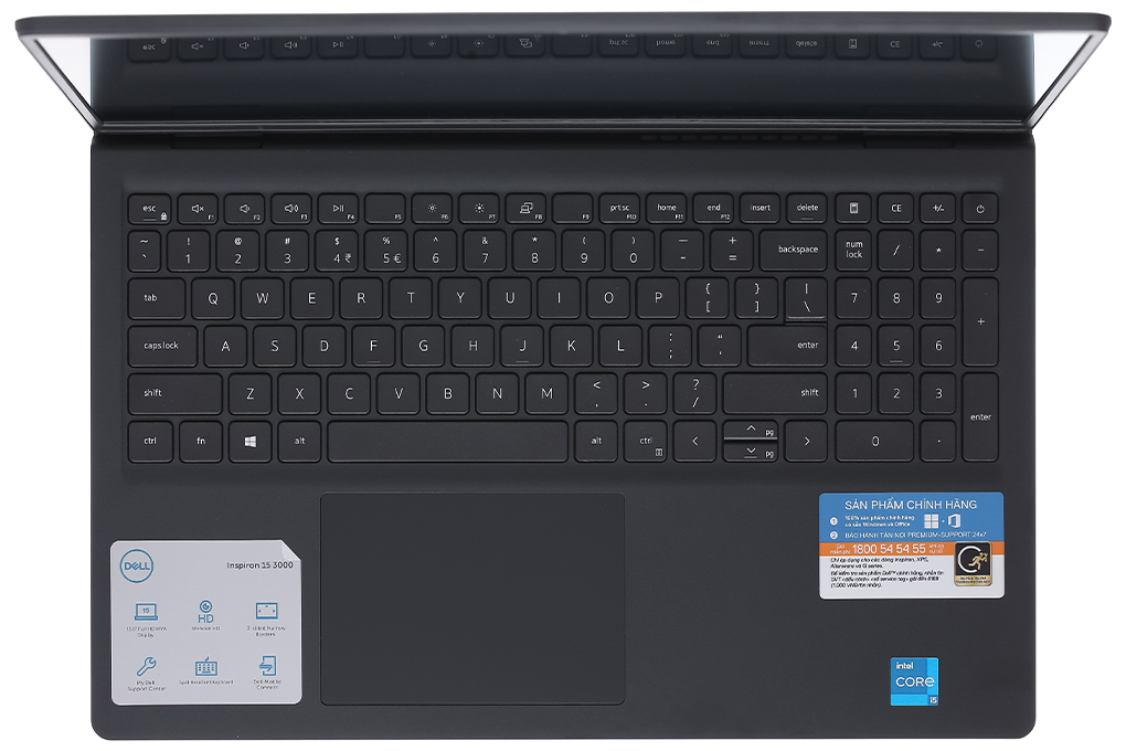 Máy Tính Xách Tay Laptop Dell Inspiron 15 3511 P112F001DBL (Core  i5-1135G7 | 4GB | 512GB | Intel UHD | 15.6-inch FHD | Win 11 | Office | Black) - Hàng Chính Hãng