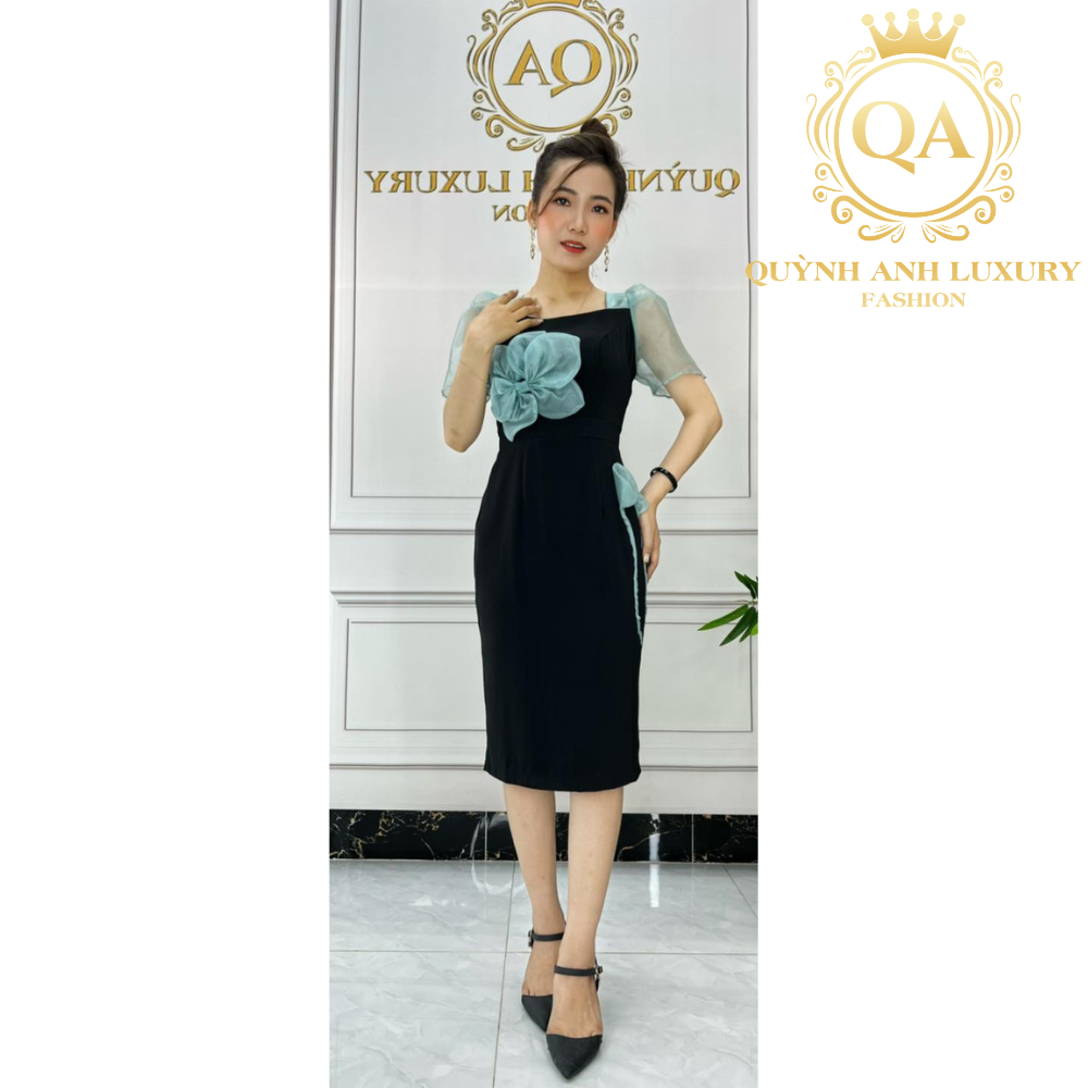 Váy đầm suông nữ bút chì dự tiệc