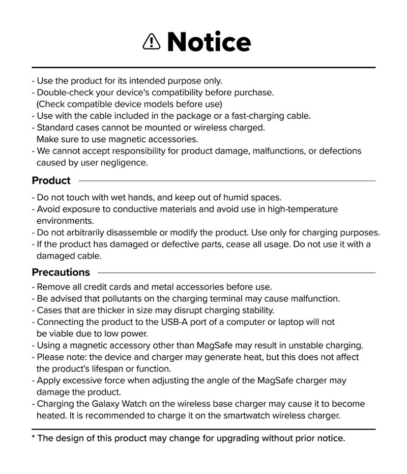 Đế sạc Ringke Stand Qi2 25W 3-in-1 Folding Magnetic Wireless Charger - Hàng Chính Hãng