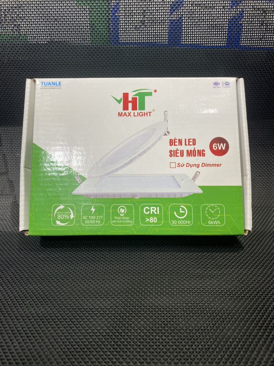 Đèn LED Âm Trần Siêu Mỏng 6W HT