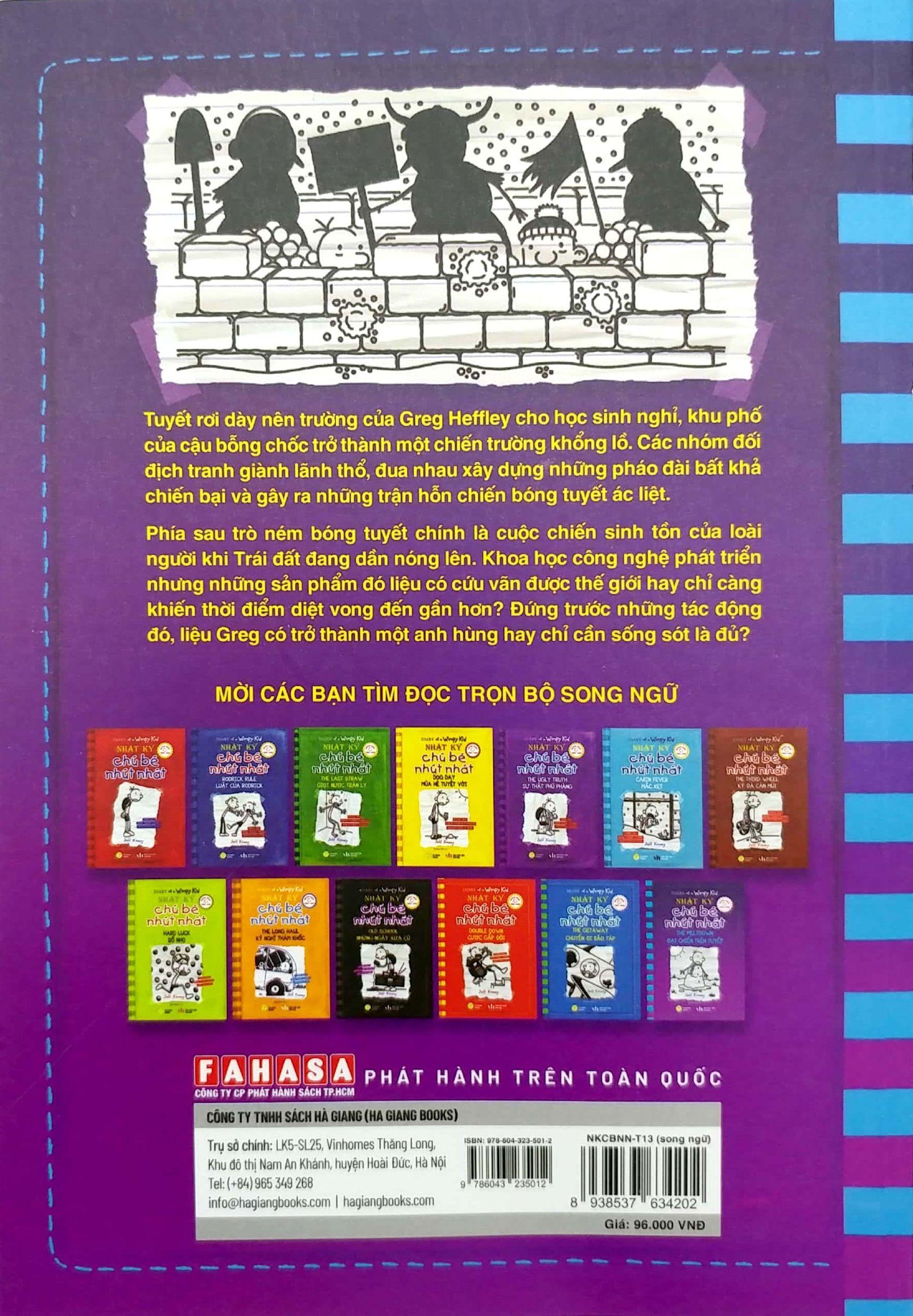 Song Ngữ Việt - Anh - Diary Of A Wimpy Kid - Nhật Ký Chú Bé Nhút Nhát - Tập 13: Đại Chiến Trên Tuyết - The Meltdown