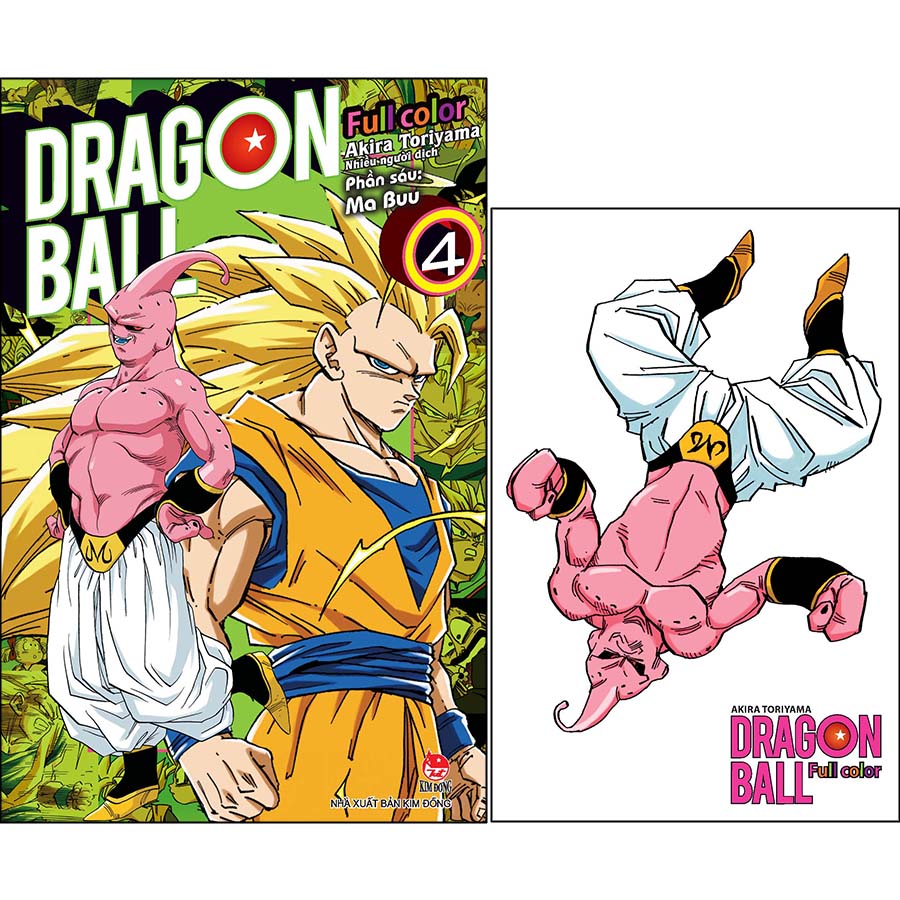 Dragon Ball Full Color - Phần Sáu: Ma Buu Tập 4 [Tặng Kèm Standee PVC Hoặc Postcard]