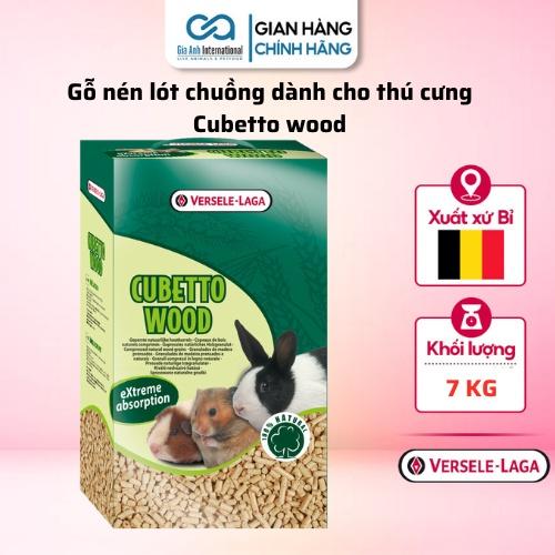 Gỗ nén lót chuồng dành cho thú cưng Versele-Laga Cubetto Wood - 7KG