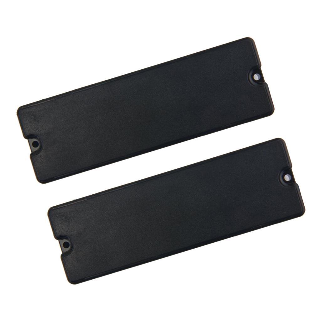 2 chiếc 6 Dây Đen Soapbar Bán Tải Âm Sáng 11k cho Guitar Bass Điện